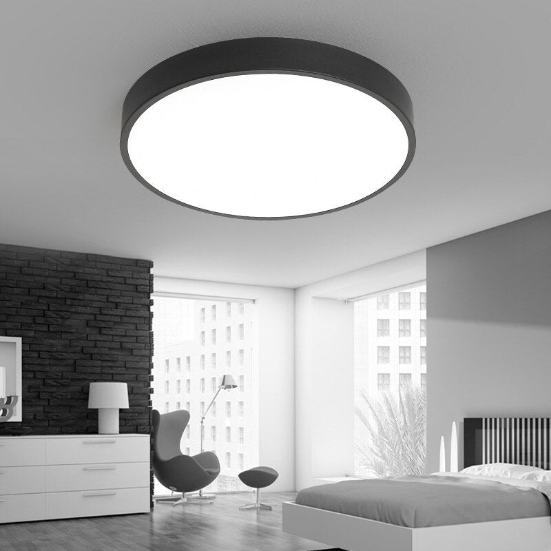 Lámpara redonda techo <br> (Varios tamaños)
